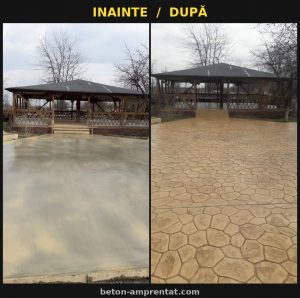 Ce este betonul amprentat?