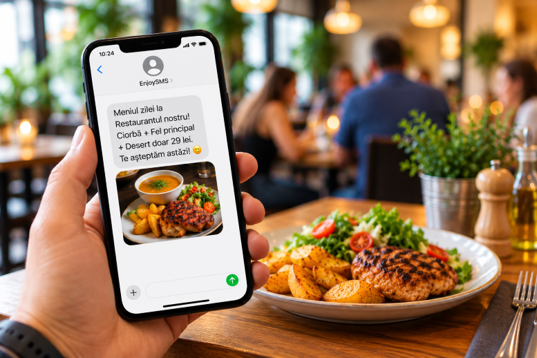 sms marketing pentru restaurante