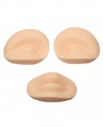 Ochi+buze pentru practica gene false /make-up