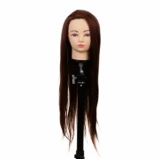Cap pentru practica 60 cm, saten, par sintetic