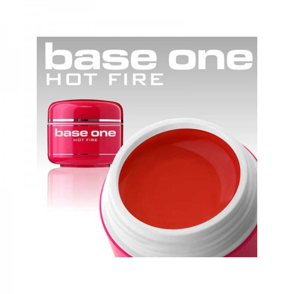 Gel color profesional 5gr Base One Hot Fire