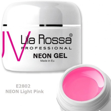 Gel color profesional Neon 5g Lila Rossa - Neon Light Pink