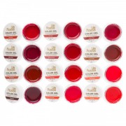 Gel color set 12 Lila Rossa - Nuante de rosu