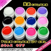 Gel Color Soak Off Set 12 GDCOCO