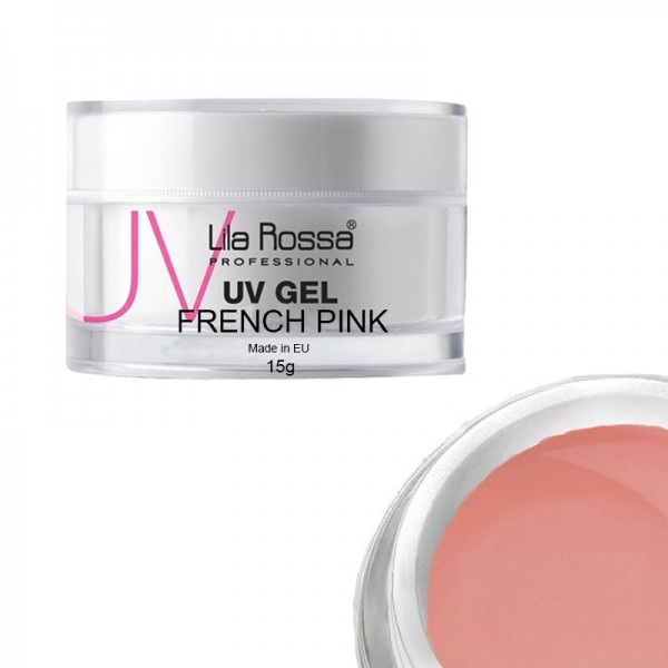 Gel UV Lila Rossa Professional French Pink 15g