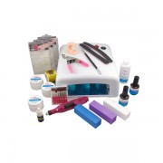 KIT Gel UV Amalia cu Lampa 36W si Freza - Nr 9