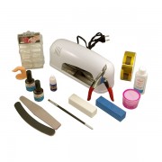 KIT Gel UV Amalia cu Lampa 9W si GEL 3in1 - Nr 12