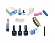 Kit profesional pentru aplicarea ojei semipermanete - Nr.1