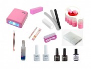 Kit profesional pentru aplicarea ojei semipermanete - Nr.4