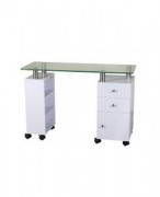 Masa manichiura blat sticla YM-13C