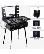 STATIE MAKEUP CU PICIOARE HL0006B NEGRU
