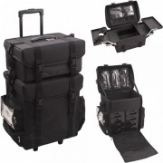 Troler make-up multifunctional Negru