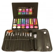 Trusa Farduri Detasabila 78 culori + Set 12 pensule Make-up